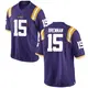 Purple Game Men's Myles Brennan LSU Tigers Football College Jersey