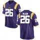 Purple Game Men's Quad Wilson LSU Tigers Football College Jersey