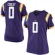Purple Game Women's Tamarcus Cooley LSU Tigers Football College Jersey
