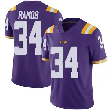 Purple Limited Men's Damian Ramos LSU Tigers Vapor Untouchable Football College Jersey