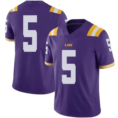 Purple Limited Men's Jay Ward LSU Tigers Football College Jersey