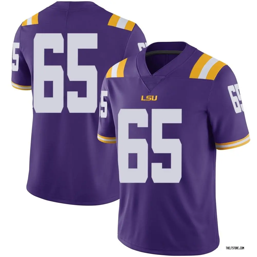 Purple Limited Men's Paul Mubenga LSU Tigers Football College Jersey