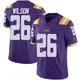 Purple Limited Men's Quad Wilson LSU Tigers Vapor Untouchable Football College Jersey