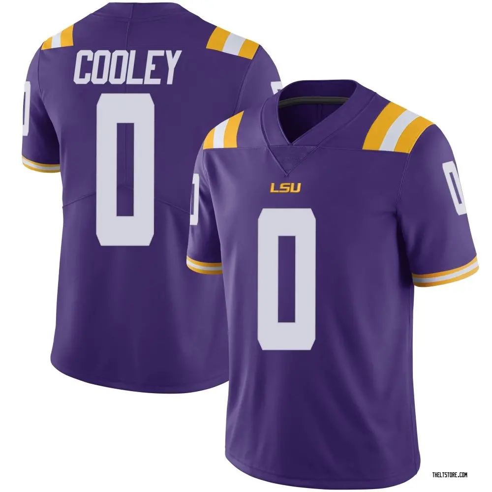 Purple Limited Men's Tamarcus Cooley LSU Tigers Vapor Untouchable Football College Jersey