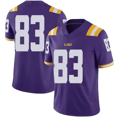 Purple Limited Men's TaRon Francis LSU Tigers Football College Jersey