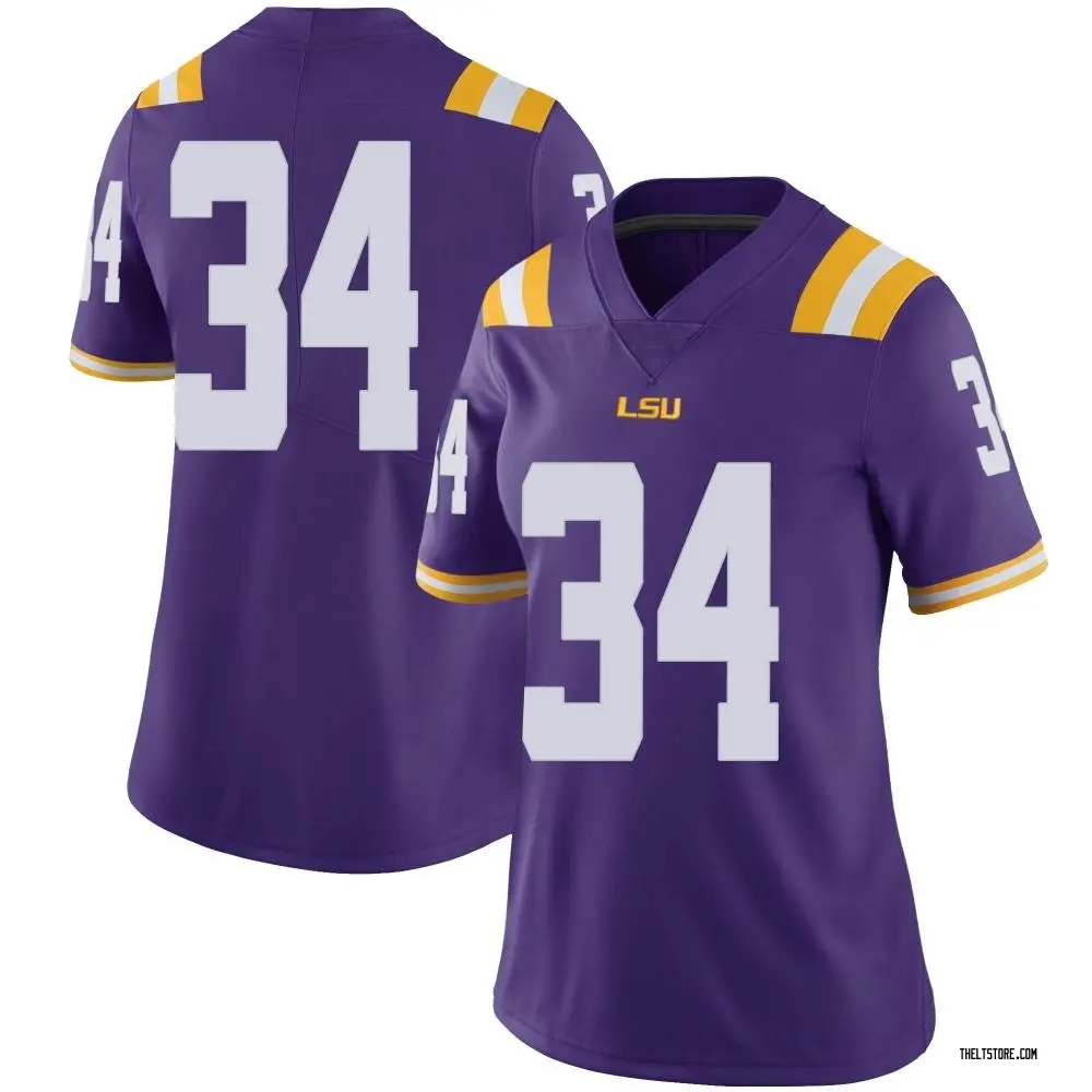 Purple Limited Women's Damian Ramos LSU Tigers Football College Jersey