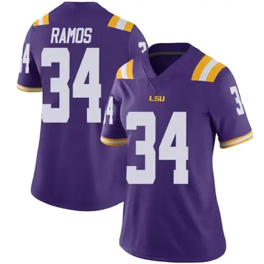 Purple Limited Women's Damian Ramos LSU Tigers Vapor Untouchable Football College Jersey