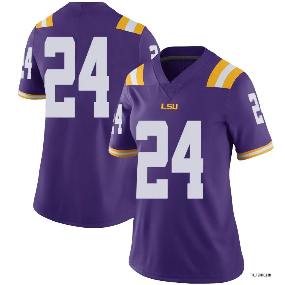 Purple Limited Women's Jarrick Bernard-Converse LSU Tigers Football College Jersey