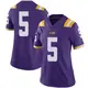 Purple Limited Women's Jay Ward LSU Tigers Football College Jersey