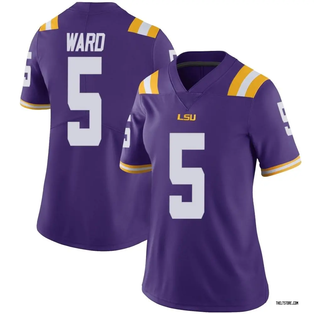Purple Limited Women's Jay Ward LSU Tigers Vapor Untouchable Football College Jersey