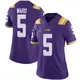 Purple Limited Women's Jay Ward LSU Tigers Vapor Untouchable Football College Jersey