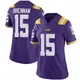 Purple Limited Women's Myles Brennan LSU Tigers Vapor Untouchable Football College Jersey
