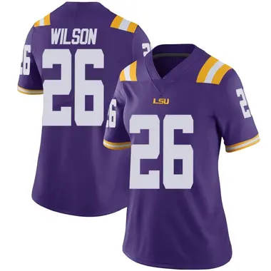 Purple Limited Women's Quad Wilson LSU Tigers Vapor Untouchable Football College Jersey