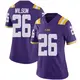 Purple Limited Women's Quad Wilson LSU Tigers Vapor Untouchable Football College Jersey