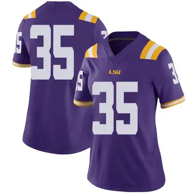Purple Limited Women's Zach Weeks LSU Tigers Football College Jersey