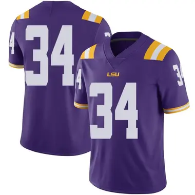Purple Limited Youth Damian Ramos LSU Tigers Football College Jersey