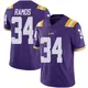 Purple Limited Youth Damian Ramos LSU Tigers Vapor Untouchable Football College Jersey