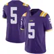 Purple Limited Youth Jay Ward LSU Tigers Football College Jersey