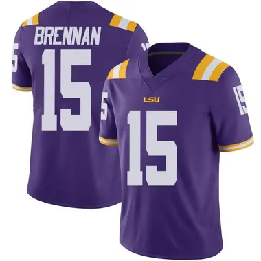 Purple Limited Youth Myles Brennan LSU Tigers Vapor Untouchable Football College Jersey