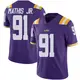 Purple Limited Youth Walter Mathis Jr. LSU Tigers Vapor Untouchable Football College Jersey