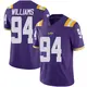 Purple Limited Youth Zion Williams LSU Tigers Vapor Untouchable Football College Jersey