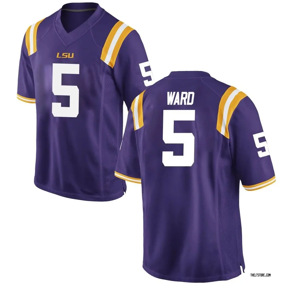 Purple Replica Youth Jay Ward LSU Tigers Football College Jersey