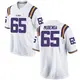 White Game Youth Paul Mubenga LSU Tigers Football College Jersey