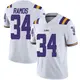 White Limited Men's Damian Ramos LSU Tigers Football College Jersey