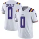 White Limited Men's Tamarcus Cooley LSU Tigers Football College Jersey