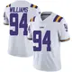 White Limited Men's Zion Williams LSU Tigers Football College Jersey