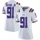 White Limited Women's Walter Mathis Jr. LSU Tigers Football College Jersey
