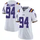White Limited Women's Zion Williams LSU Tigers Football College Jersey