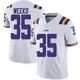 White Limited Youth Zach Weeks LSU Tigers Football College Jersey