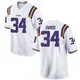 White Replica Youth Damian Ramos LSU Tigers Football College Jersey
