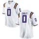 White Replica Youth Tamarcus Cooley LSU Tigers Football College Jersey